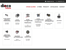 Tablet Screenshot of discotech.pl